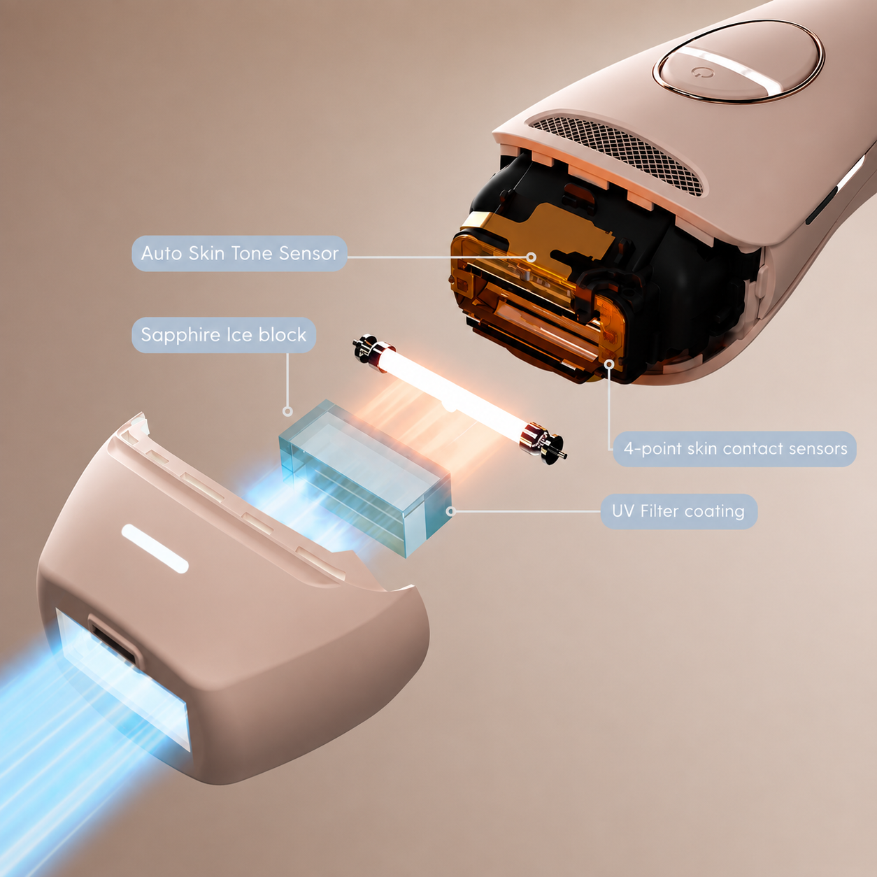 Smoothskin Ice cooling IPL