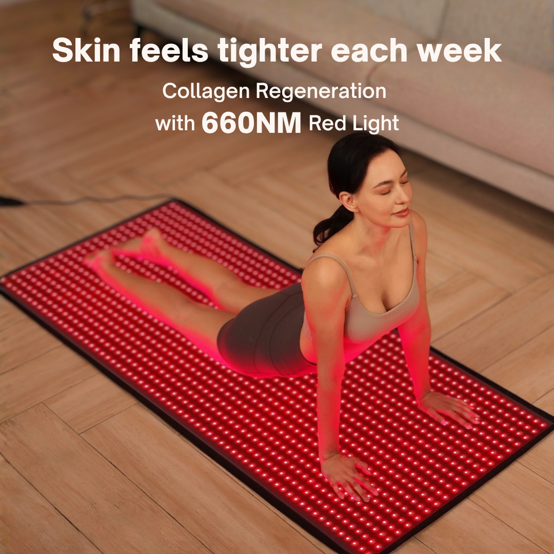 JOVS Red Light Therapy LED Mat for Full-Body Treatment