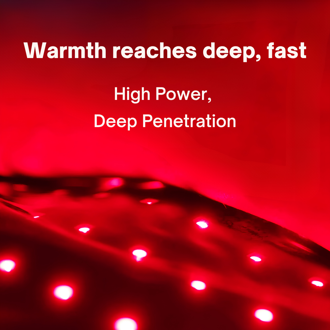 JOVS Red Light Therapy LED Mat for Full-Body Treatment