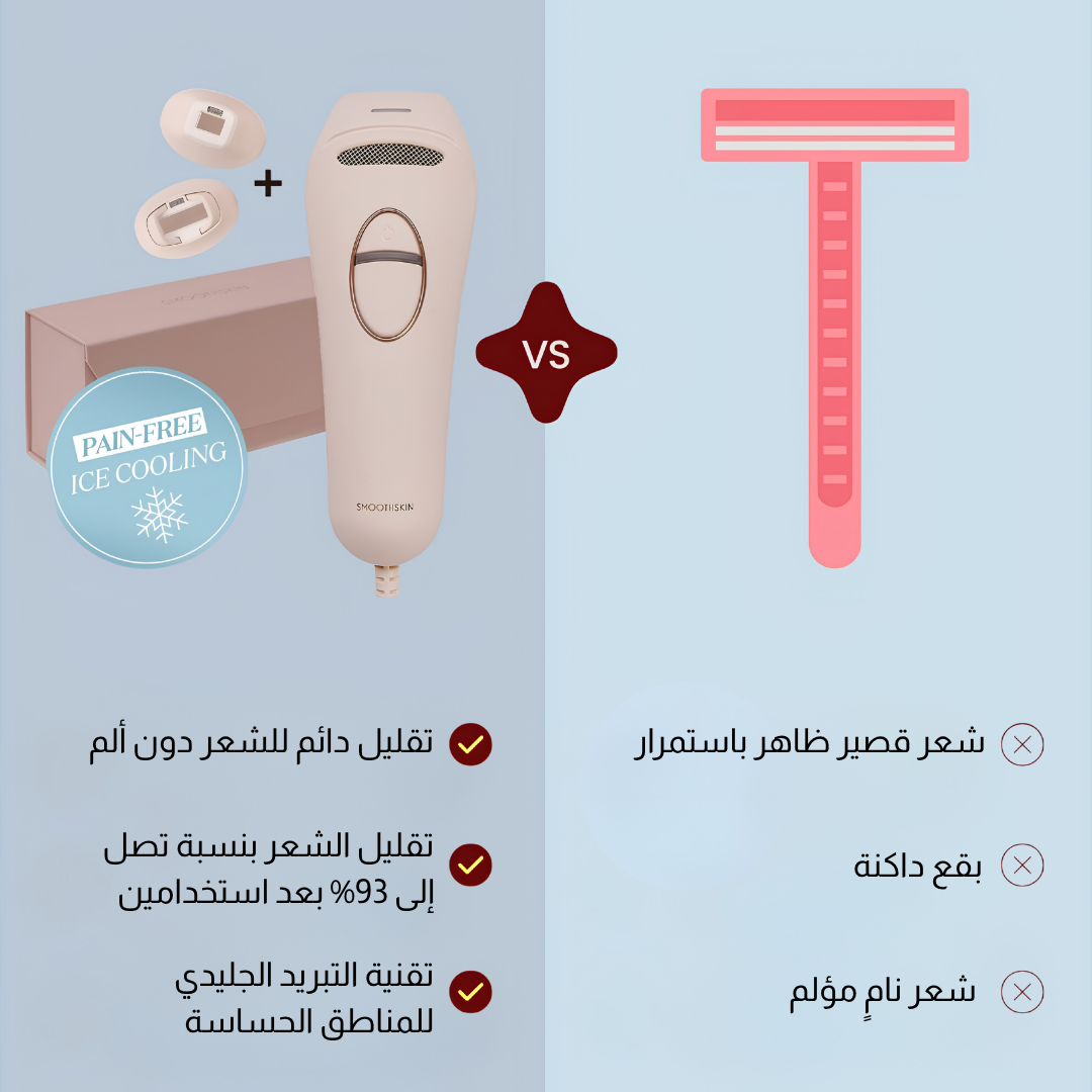 Smoothskin Ice cooling IPL