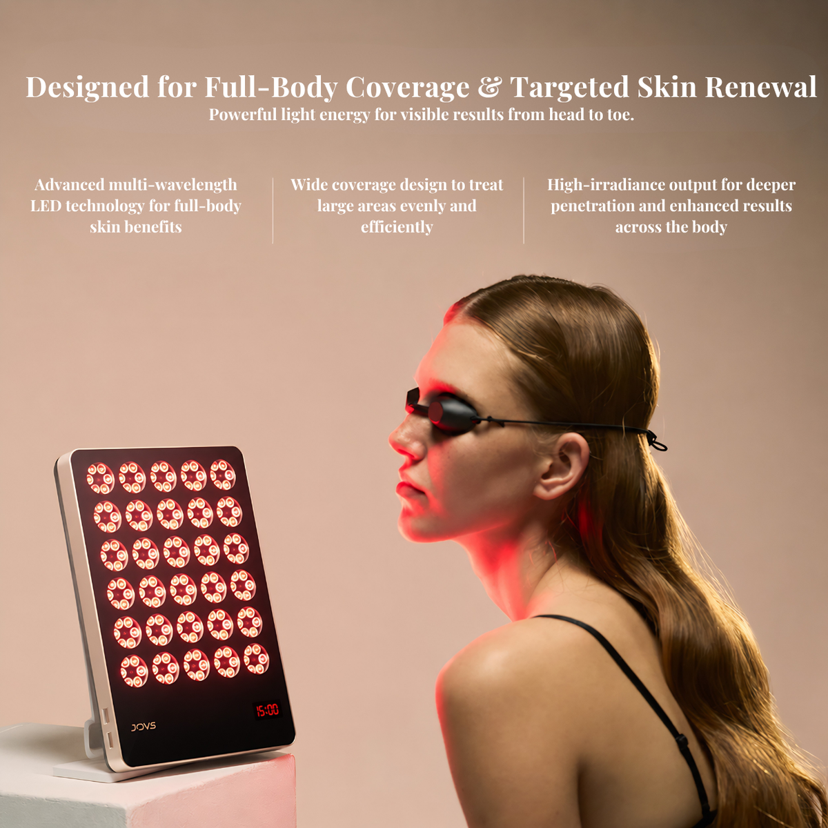 JOVS  LED Red Light Panel