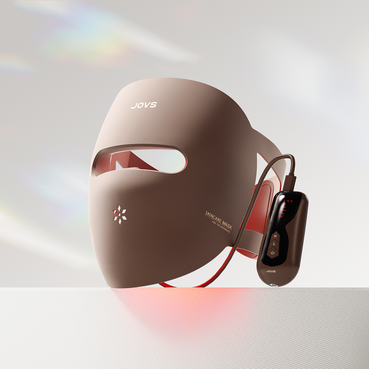 قناع الوجه من JOVS للعلاج بالضوء الأحمر LED